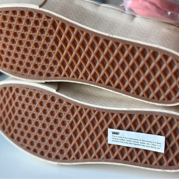 Vans Sk8-Hi Platform Joe Fresh Goods Coral Pink Quilted Sneakers 10.5 - Picture 3 of 12